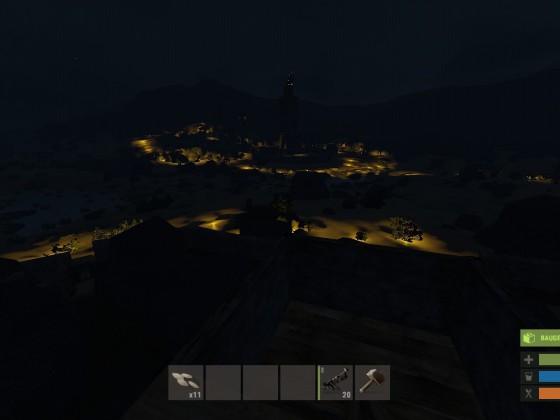 [VAULT01] Tower bei Nacht.